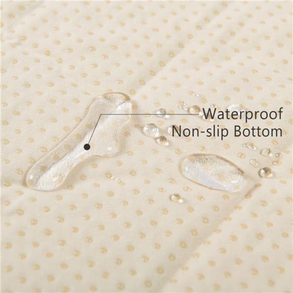 Washable Dog Pads, Non Slip Puppy Pee Pads for Small Dogs, 1 Piece, 18"x24" Red - Picture 3 of 7